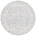 thumbnail image 2 of Safavieh Ebony Aaron Floral Area Rug, Blue/Ivory, 6' x 6' Round, 2 of 11