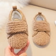 thumbnail image 6 of JSCDRPDWL Girls Sandals Size 5 Toddler Girls Barefoot Shoes Kids Baby Girls Cute Solid Color Warm Slippers Toddler Winter Boots with Non Slip Bottom, Cozy Winter Slippers for Toddler Girls Gifts For, 6 of 9