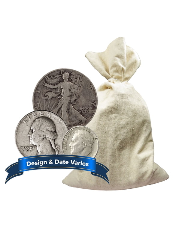 90% Silver Coins Average Circulated $1 Face Value