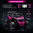 thumbnail image 3 of Licensed Can-Am Kids Electric Ride On UTV – Off-Road Truck Toy with Remote Control, Spacious Seat, LED Lights, Spring Suspension, Realistic Features for Boys & Girls, 3 of 14