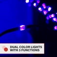 thumbnail image 6 of Haunted Hill Farm 12 ft Prelit Spider Web with 3 Multicolor Light Functions, Halloween Decor, HHHELED144-WEB1, 6 of 12