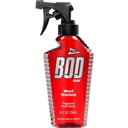 BOD Man Most Wanted Body Spray, 8 fl oz - Walmart.com