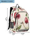 thumbnail image 2 of FORMRS School Backpack 17" Student Travel Bag with Laptop Compartment, Cute Cherry, 2 of 7