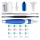 thumbnail image 3 of Removedor de cera de oídos en espiral, kit profesional de eliminación de cera de oídos suave y flexible con 16 puntas de repuesto para niños y adultos, color azul, 3 of 13