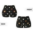 thumbnail image 5 of Xecao Funny Chicken Print Workout Shorts for Women Soft Smooth Gym Yoga Scrunch Active Tennis Workout Running Shorts, 5 of 9