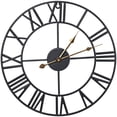 thumbnail image 1 of Decorative Large 16" Metal Wall Clock for Living Room - Modern Farmhouse Wall Décor, 1 of 7