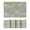 Sage, variant on Sm:)e Floral Vinyl Placemats Set of 4, Heat Resistant Non-Slip Place mats for Dining Table, Washable Durable PVC Vinyl Woven Table Mats, Blue Grey