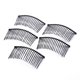 thumbnail image 5 of Fork Comb 5pcs Bodas Dientes Finos Accesorio para (), 5 of 9