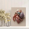thumbnail image 2 of Qisvanset Hermit Crab Shell Canvas Wall Art Print 15.75x11.81 Inches, 2 of 8