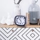 thumbnail image 5 of Reloj despertador , decoración de dormitorio, escritorio, oficina silenciosa, con , estudio, relojes sin tictac Negro Colco Despertador, 5 of 7