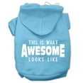 thumbnail image 6 of Pet Dog  Cat Hoodie Screen Printed, "This Is What Awesome Looks Like", 6 of 11