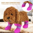 thumbnail image 1 of Botas impermeables de silicona Bling Bling para perros y mascotas L Púrpura, 1 of 6