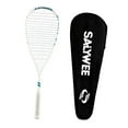 thumbnail image 4 of yotijay Squash Racket Ergonomic Squash Racquet for Elastic Power and Control Balance White, 4 of 8