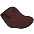 thumbnail image 1 of Violin Shoulder Pad, Comfortable Standard Size Easy To Install Chinrest Cushion  For 4/4-3/4 Violins Coffee Color, 1 of 8