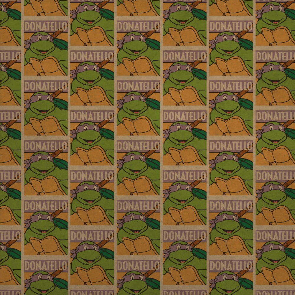  GRAPHICS & MORE Teenage Mutant Ninja Turtles Donatello Gift  Wrap Wrapping Paper Rolls : Health & Household
