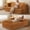 Brown, variant on YWEN 79" Soft Scott Fabric Deep Seat Chaise Lounge Indoor, Modern Boneless Compressed Floor Sectional Sofa, Free Combination Modular Cloud Sectional Sofa with No Assembly for Living Room
