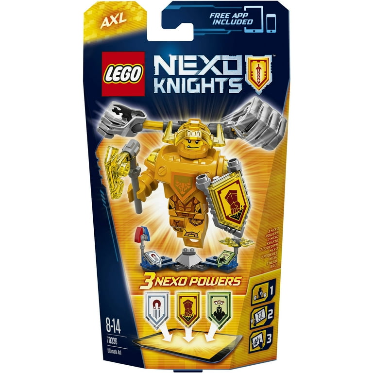 New Lego Nexo Knights 70336 Ultimate Axl 69-Piece 8+ Building Toy