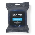 thumbnail image 6 of Ignite Mens Body Wet Wipes, Extra Thick 8"x 8" Shower Wipes, Energizing Scent, 10 Count (Pack of 5), 6 of 6