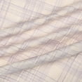 thumbnail image 4 of Laddha Home Designs Handwoven Embroidered Checkered Throw Pillow - 24" - Cream and Purple, 4 of 8