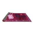 thumbnail image 2 of Ahgly Company Indoor Round Animal Pink Traditional Area Rugs, 5' Round, 2 of 4
