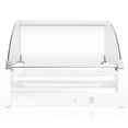 thumbnail image 3 of Olde Midway Glass Cover ONLY for PRO18 Hot Dog 7 Roller Grill Cooker Machine, 3 of 5