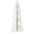 thumbnail image 4 of Paper Christmas Tree Tabletop Decorations, White, 3 Count, by Holiday Time, 4 of 6