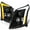 Black Housing Clear Lens, variant on Spec-D Tuning Black Smoke Switchback Sequential Projector Headlights w/ LED DRL Light Bar and Startup Animation Compatible with 2010-2016 Cadillac SRX, Left + Right Head Lamps Assembly