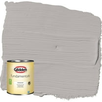 Glidden Fundamentals Gray Marble / Grey Eggshell Interior Paint, 1 Quart