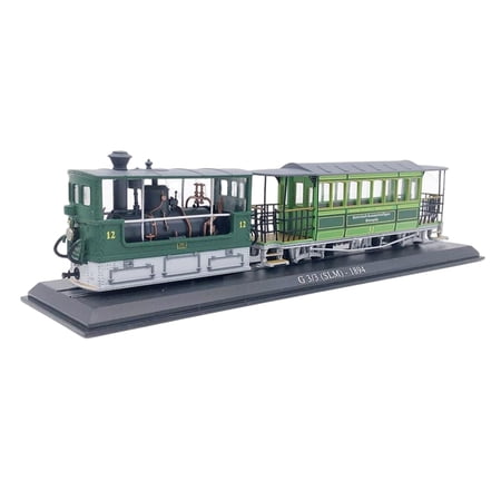 Diecast Steam Train Model Ornaments Collection Party Favors Gifts Durable Simulation 1/8 Tram Model for Girls Boys Beginners