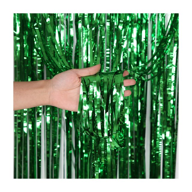 LCXmlly Backdrop Curtain 3Pcs Rain Curtain Self Adhesive Shiny Reusable Eye catching Decorative Fringe Backdrop Curtain Scene Layout Home Supplies Fringe