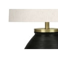 thumbnail image 7 of Lighting Fixtures Lighting, 25"h, Table Lamp, Black Concrete, Ivory / Cream Shade, Contemporary,Table Lamps, 7 of 7