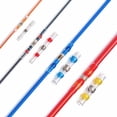 thumbnail image 3 of 140Pcs Waterproof Solder Seal Sleeves Heat Shrink Butt Wire Connectors Terminals, 3 of 6