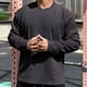 thumbnail image 1 of pstuiky camisas de manga larga para hombre, Camiseta/camiseta deportiva informal de manga larga transpirable con cuello redondo para hombre camisetas de hombre l, 1 of 7