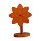 thumbnail image 5 of 4 posavasos de bambú con forma de molino de viento, novedosos y plegables, para decoración del hogar. color nogal, 5 of 9