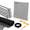 White-46 in X 46 in (4 Pack), variant on 2 Pack White Window Screen Frame Kit With Aluminum Frames Up To 46" X