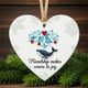 thumbnail image 1 of pstuiky Adorno de corazón de cristal marino con forma de corazón para la amistad, recuerdo de la amistad, adorno de corazón de la amistad para colgar en el árbol de Navidad, 1 of 1