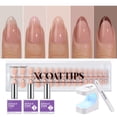 thumbnail image 1 of Presiona Gel French Nails BtartBoxNails XCOAT TIPS para tonos de piel, 1 of 7
