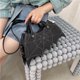 thumbnail image 3 of Bolso De Hombro Negro Estilo Punk Para Niña, Bandolera De Cuero Pu Para Mujer, Bolsos De Murciélago, Bolso De Mano Para Niña Guardurnaity AP005878-00, 3 of 6