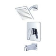 thumbnail image 2 of Olympia Faucets Single Handle Tub and Shower Faucet Trim with Diverter, 2 of 2