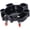 Black, variant on 5 Gallon Bucket Dolly with 5 Swivel Casters - Removable Rolling Design for Smoother Maneuvering - Professional Car Wash & Detailing Accessory