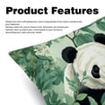 thumbnail image 2 of Panda Set - Decorative Pillows Covers, Velvet Throw Pillow Cases with Unique Patterns for Home Decor, 16x16, 18x18, 20x20 Inches, 2 Pack - Great for Various Occasions., 2 of 6