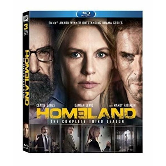 Homeland: The Complete Third Season 3rd Blu-Ray NEW