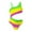 Green, variant on YunPes Girls Swimsuit One Piece with Adjustable Strap Cutout Bathing Suit for Teens Cute Color Block Summer Beach Sport Swimwear