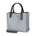 thumbnail image 5 of Bolso de mano de cuero estilo mostrador para mujer, 5 of 5