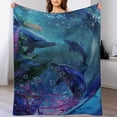 thumbnail image 5 of Marvels of The Sea Blanket for Bed Throw Blanket for Women, Men And Kids Super Soft Plush Blanket Throw, Print Blanket, Blanket for Kids, 5 of 8