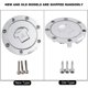 thumbnail image 4 of Tapa de tanque de combustible para motocicleta, cubierta de tanque con cerradura y 2 llaves para CBR600RR 2003-2014 CBR600F4 F4i 2001 2002 2003 2004 2005 2006, tapa de tanque JFHHH pequeña, 4 of 5