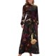thumbnail image 1 of Jardín Botánico Místico Nocturno I Vestido Largo Ropa de Fiesta Ropa de Verano para Mujer Vestidos de Verano Vestidos Largos, 1 of 4