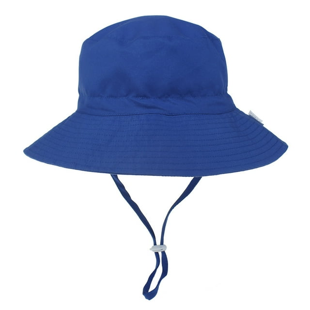 Sombrero para el sol para bebé Playa de verano UPF 50+ Protección solar Sombreros para bebés Sombreros para el sol para niños pequeños Gorra para bebé niña Sombrero de cubo para niños Adepaton LRWJ241-20
