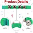thumbnail image 3 of 6 PCS Hand Bells with Wrist Straps-Percussion Rhythm Instruments, Jingle Bells for Musical Practice,Dance Classes,Festive Parties and Christmas Decorations Accessories, 3 of 7