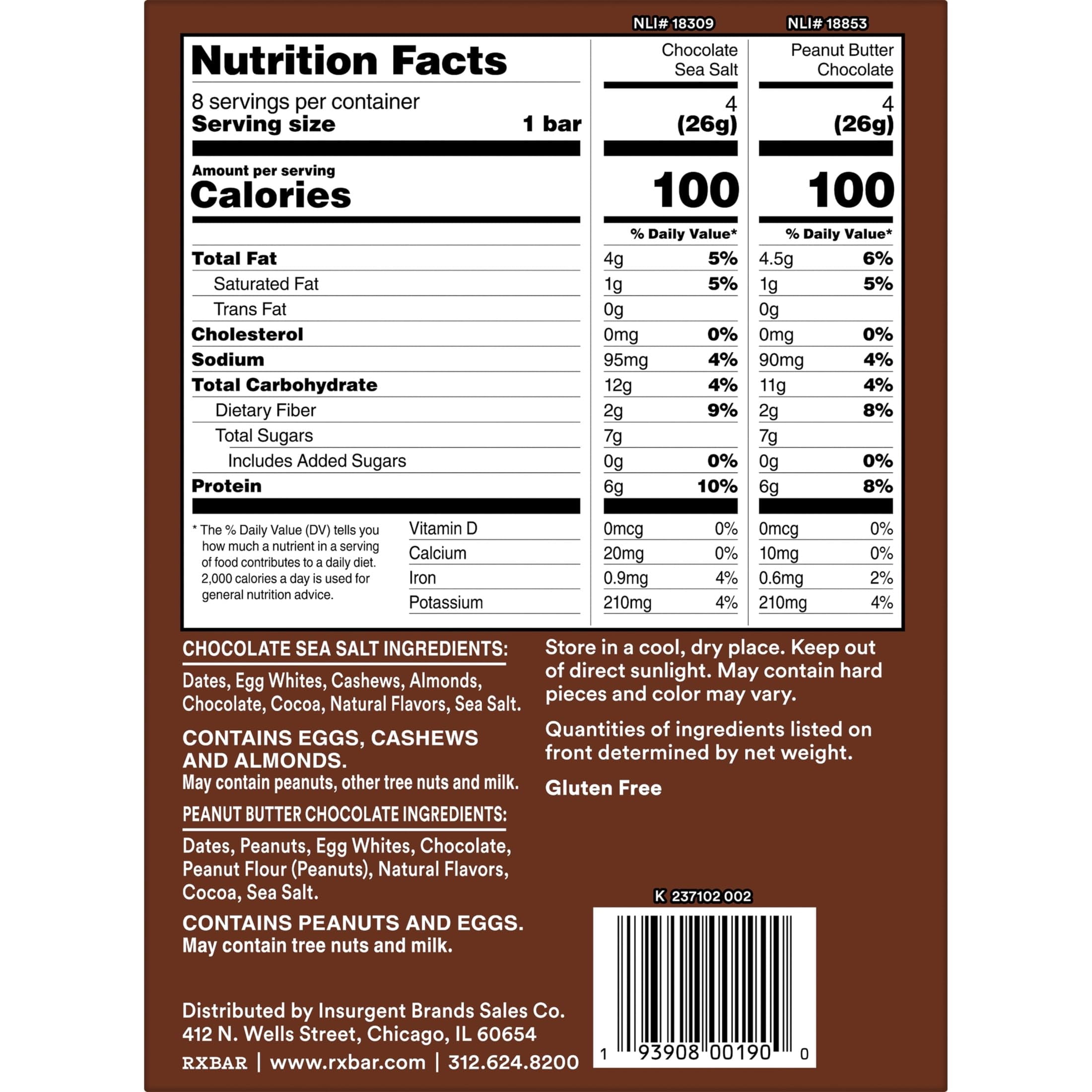 RXBAR Minis Protein Bars, Protein Snack, Snack Bars, Variety Pack